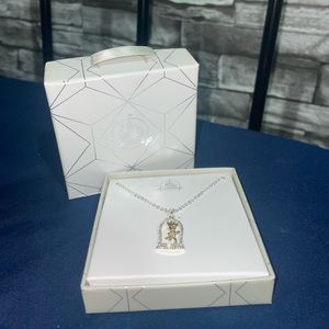 DISNEY Beauty & the beast Silver Necklace